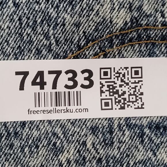 Vintage LEE Riders Mom Jeans Womens 00/0 23x29 Acid-Wash - Picture 9 of 16